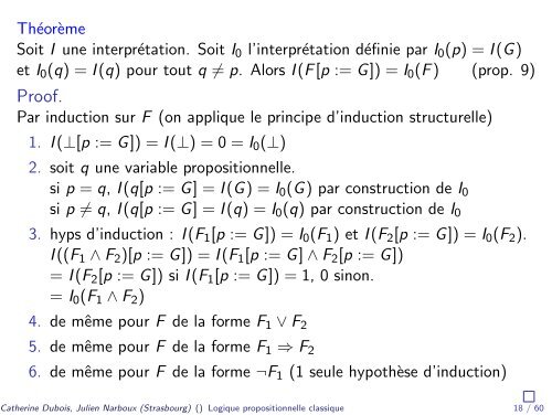 Logique propositionnelle classique - MLO - Ensiie