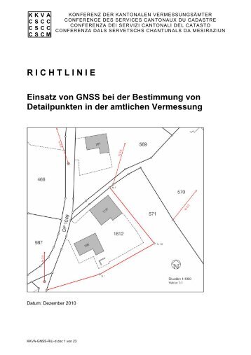 Einsatz von GNSS bei der Bestimmung von Detailpunkten in ... - KKVA