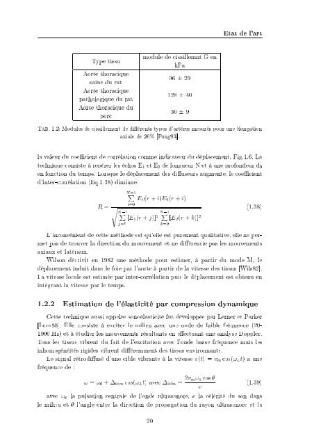 Estimation itérative du déplacement et de la déformation pour l ...