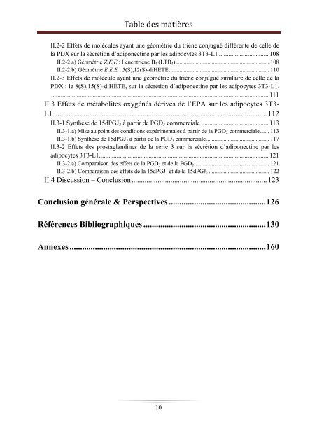 Métabolisme et fonctions des acides gras oméga-3 à longue chaîne ...