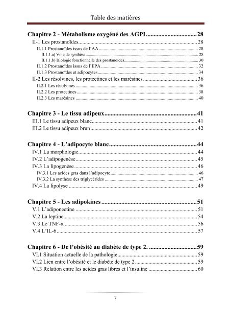 Métabolisme et fonctions des acides gras oméga-3 à longue chaîne ...