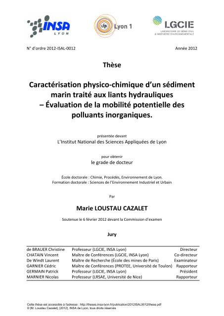 Caractéristiques physico-chimiques de la farine