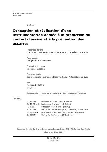 Conception et réalisation d'une instrumentation dédiée à la ...