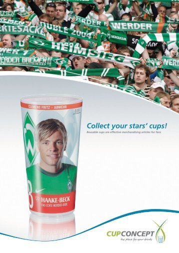 Collect your stars' cups! - Cup Concept Mehrwegsysteme GmbH