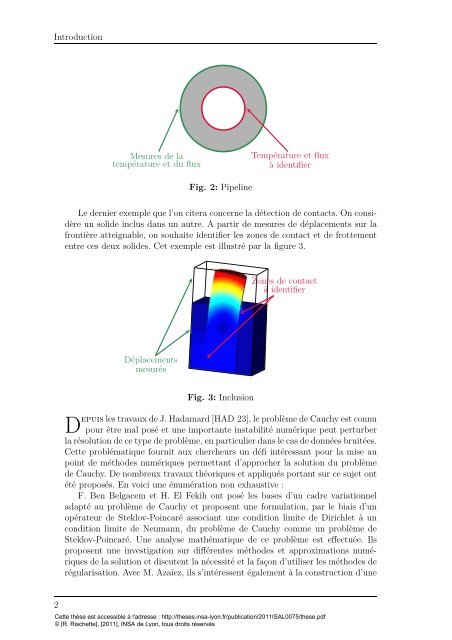 Analyse numérique d'une méthode énergétique pour la résolution ...