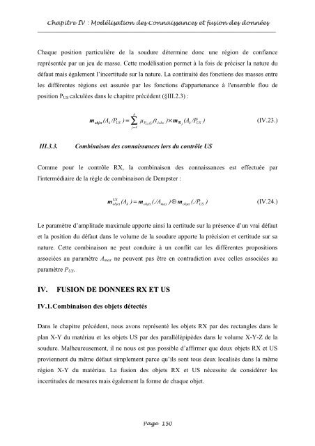 Fusion entre les données ultrasonores et les images de radioscopie ...