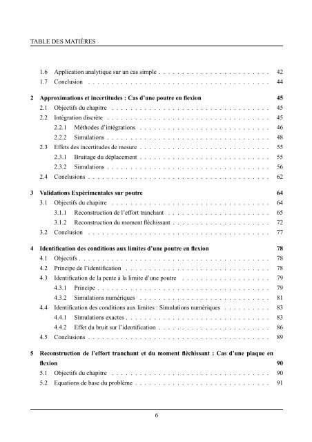 Identification d'efforts aux limites des poutres et plaques en flexion ...