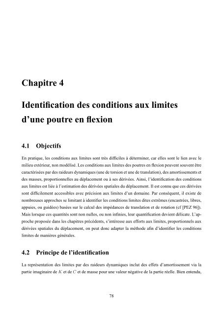 Identification d'efforts aux limites des poutres et plaques en flexion ...