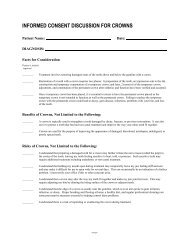 non surgical periodontal consent form aliso smiles