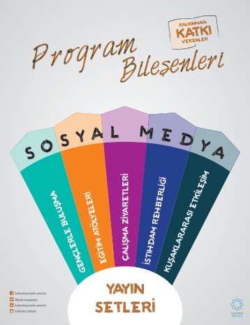Kalkınmaya Katkı Verenler Program Bileşenleri