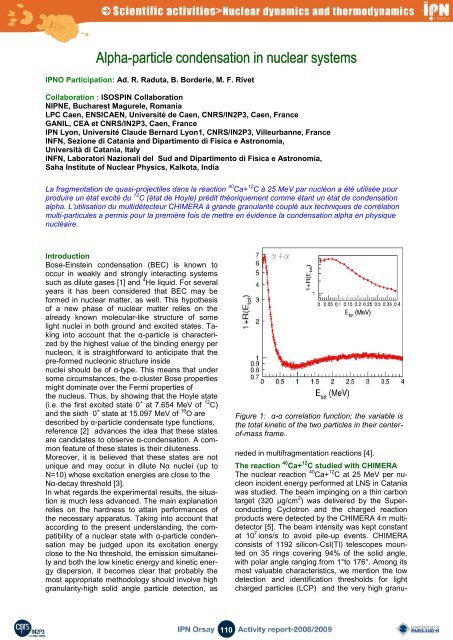 exotic nuclei structure and reaction noyaux exotiques ... - IPN - IN2P3