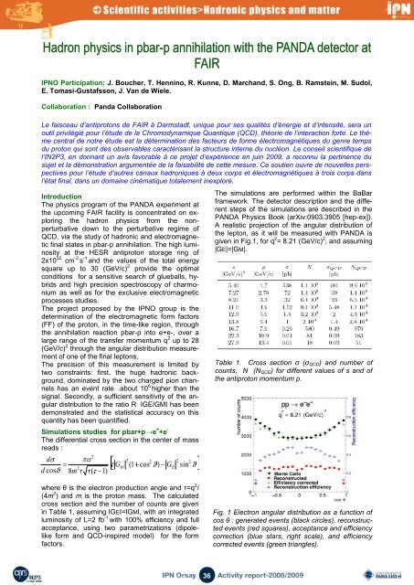 exotic nuclei structure and reaction noyaux exotiques ... - IPN - IN2P3