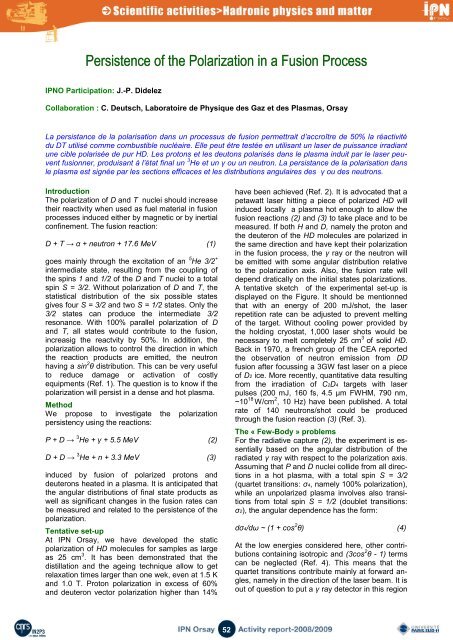 exotic nuclei structure and reaction noyaux exotiques ... - IPN - IN2P3