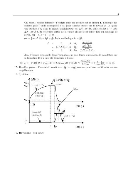 1 M1 Physique Fondamentale (PF) 2010-2011 Magist`ere de ... - IPN