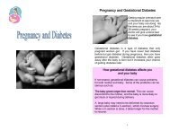 Pregnancy and Diabetes (English). - Charles B. Wang Community ...