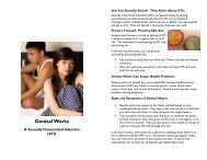genital warts - Charles B. Wang Community Health Center