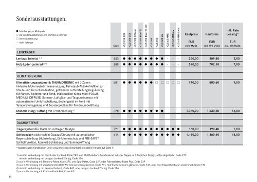 Download Preisliste - Mercedes-Benz Deutschland