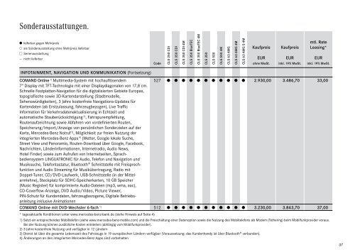 Download Preisliste - Mercedes-Benz Deutschland