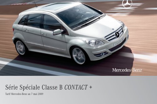 B CONTACT:Tarif - Mercedes-Benz France
