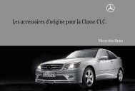 Les accessoires d'origine pour la Classe CLC. - Mercedes-Benz ...