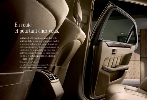 La Classe E Berline et Break - Mercedes-Benz France