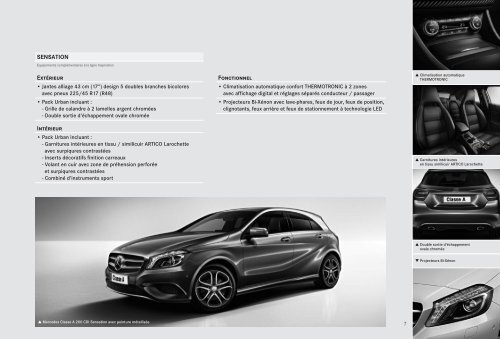 Tarif Classe A (PDF) - Mercedes-Benz France