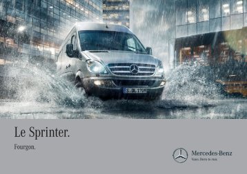 Brochure Sprinter Fourgon - Mercedes-Benz France