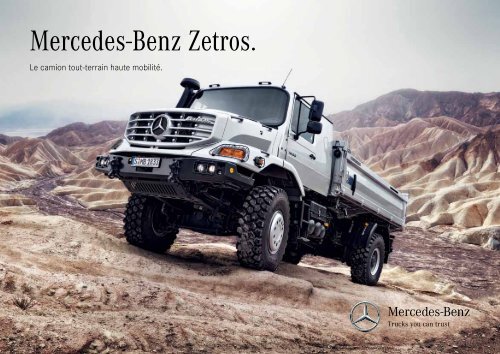 ZETROS Tout Terrain (2915 KB, PDF) - Mercedes-Benz France