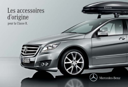 Les accessoires dÂ´origine pour la Classe R - Mercedes-Benz France