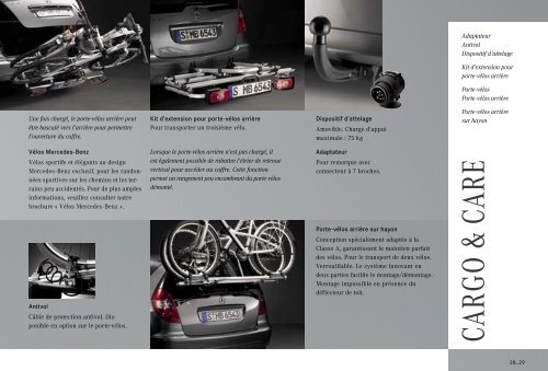 Les accessoires d'origine pour la Classe A. - Mercedes-Benz France