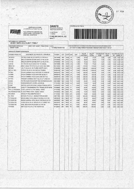 Processo de Pagamento - TCM-CE