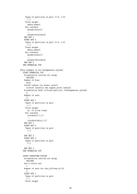 CASINO manual - Theory of Condensed Matter