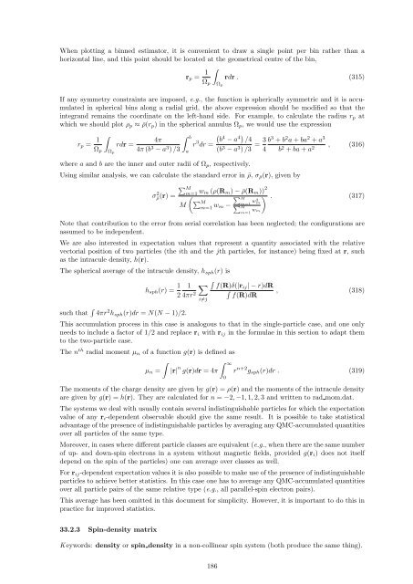 CASINO manual - Theory of Condensed Matter