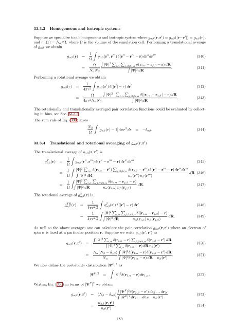 CASINO manual - Theory of Condensed Matter