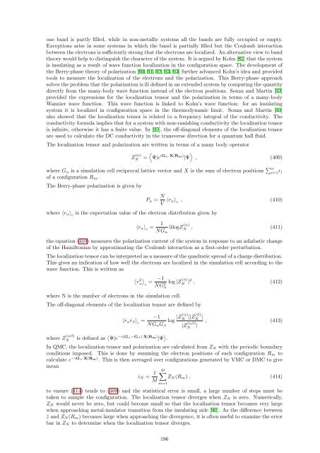 CASINO manual - Theory of Condensed Matter