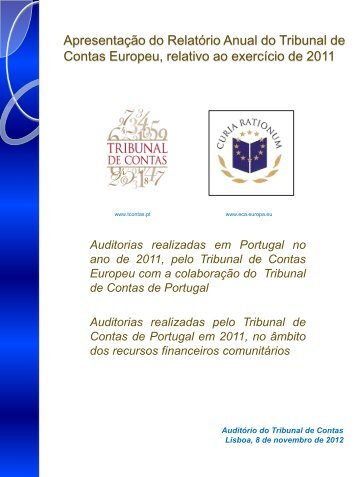 Brochura informativa sobre as auditorias do TCE realizadas em ...