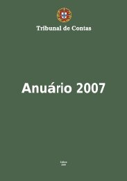 Tribunal de Contas - AnuÃ¡rio 2007
