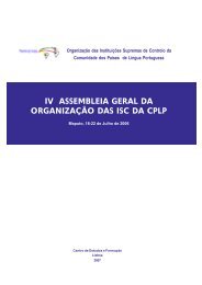IV Assembleia Geral da OrganizaÃ§Ã£o das ISC da CPLP - Maputo, 18 ...