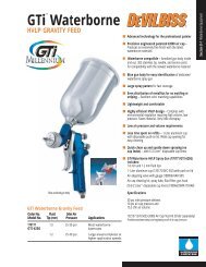 GTi Waterborne HVLP GRAVITY FEED - TCP Global