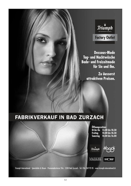 Protokoll GV 2006 - Tennisclub Bad Zurzach