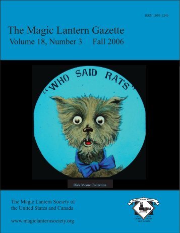 The Magic Lantern Gazette - Library