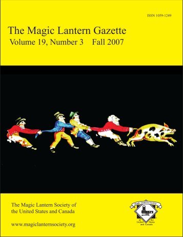 The Magic Lantern Gazette - Library