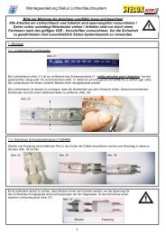 Bedienungsanleitung Stelux - Steffen