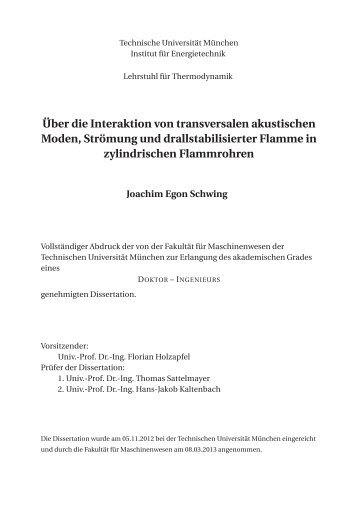 pdf-download - Lehrstuhl fÃ¼r Thermodynamik - Technische ...