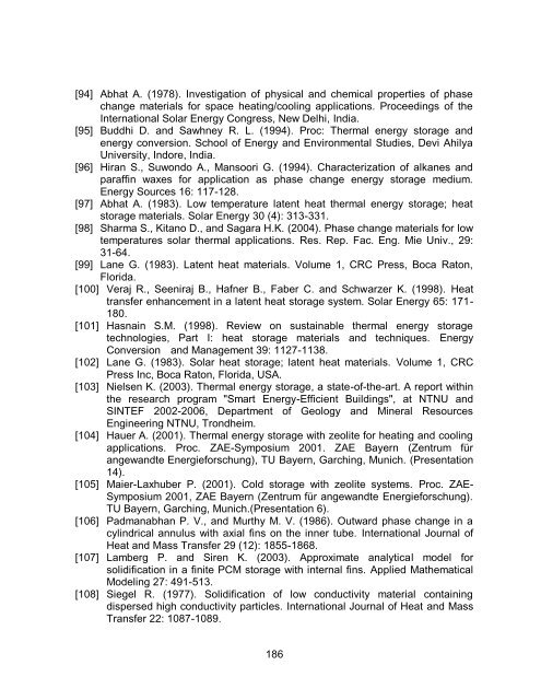 Experimental and Numerical Analysis of a PCM-Supported ...