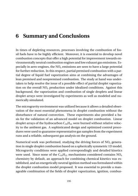 On the Formation of Nitrogen Oxides During the Combustion of ...