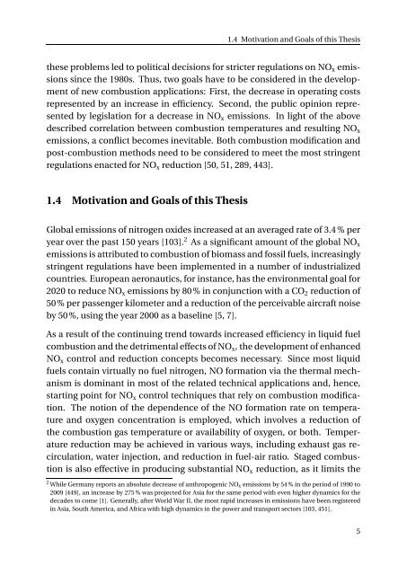 On the Formation of Nitrogen Oxides During the Combustion of ...