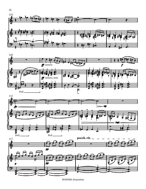 Rosner - Serpentine, op. 110