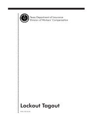 Lockout Tagout - Texas Department of Insurance