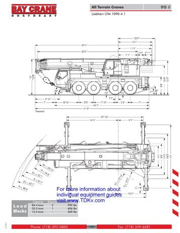 Bay Crane Equipmentguide - Liebherr LTM 1090-4.1 made by TDKv ...
